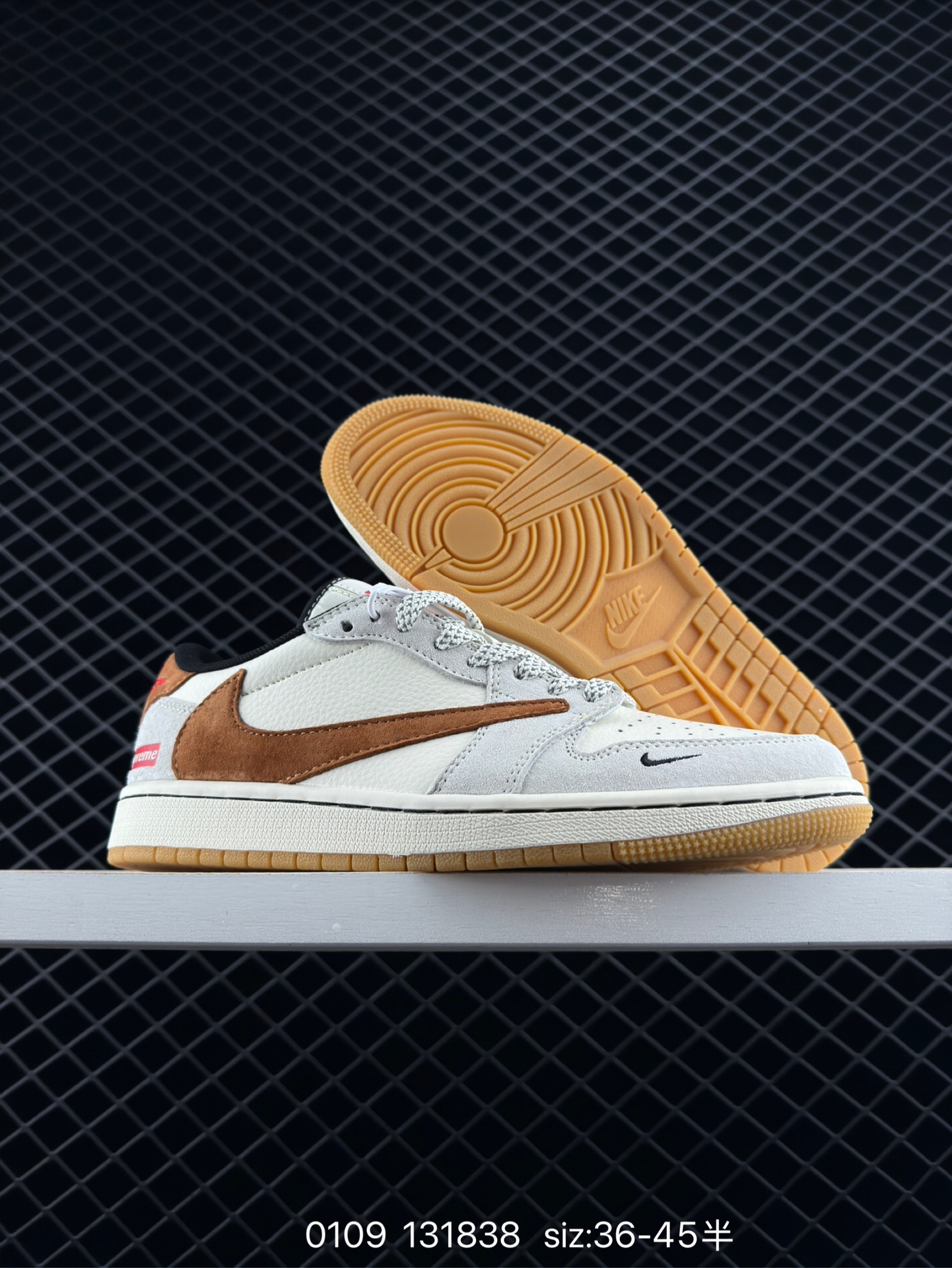 Travis Scott x Air Jordan 1 ” Reverse Mocha “